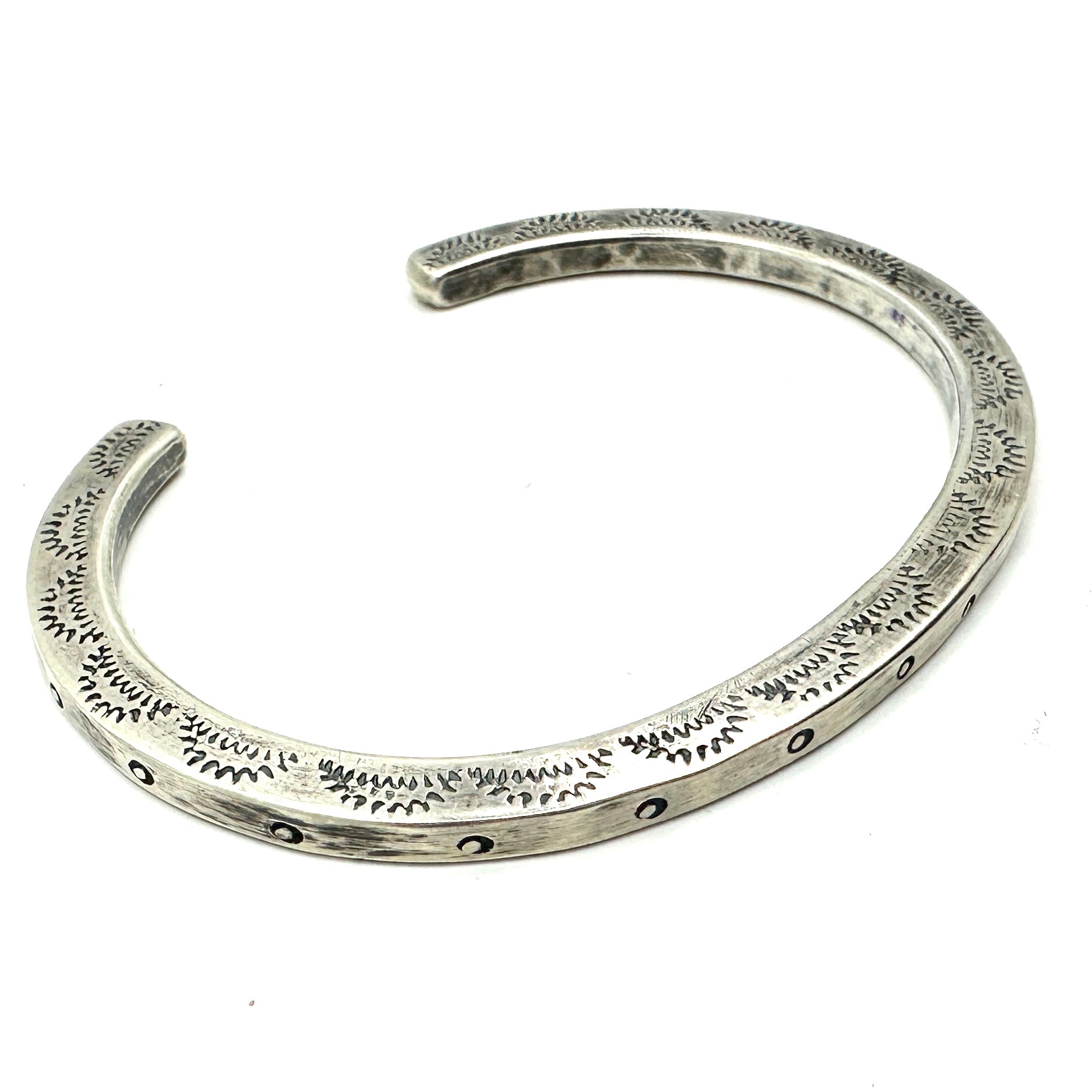 Isaac Peterson Sterling Silver Stacker Bracelet
