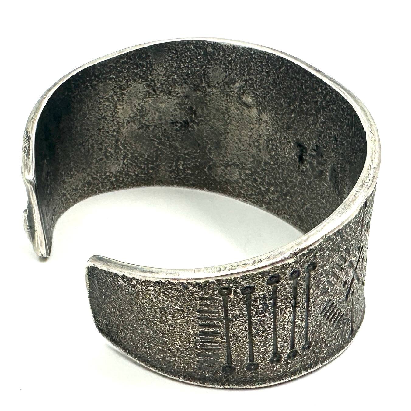 Tracey Belt Tufa Cast Cuff with Naco Turquoise