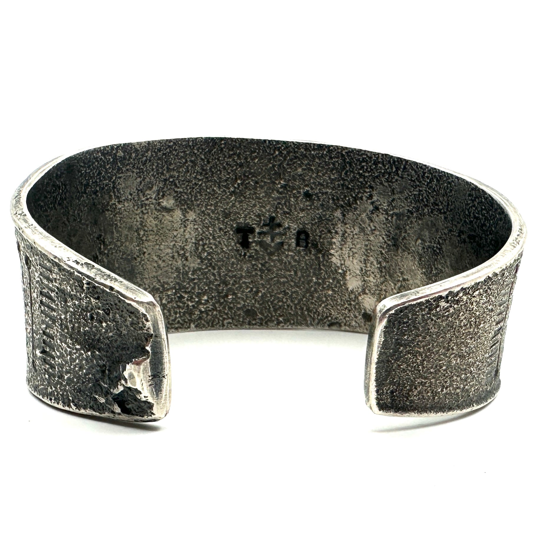 Tracey Belt Tufa Cast Cuff with Naco Turquoise