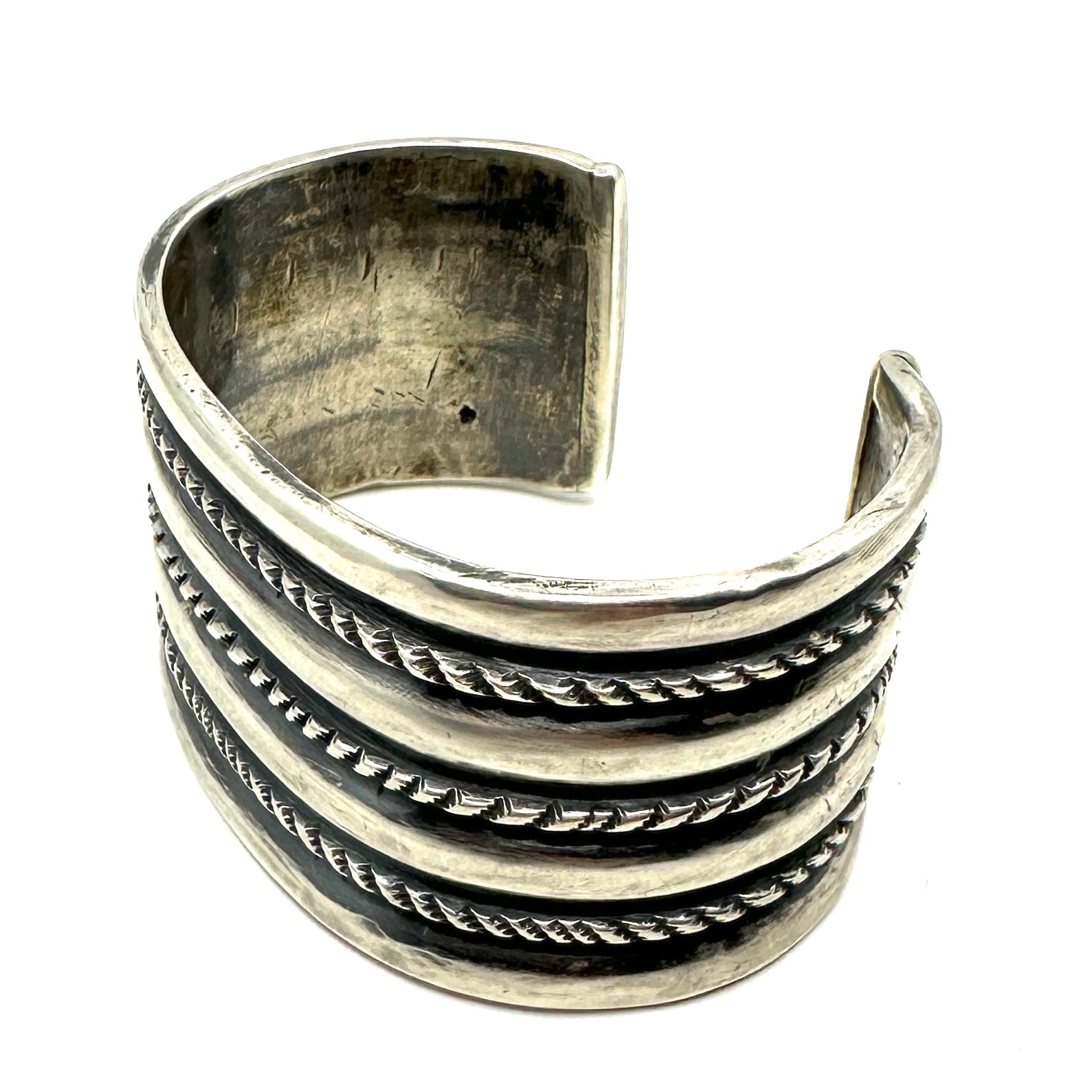 Vintage Heavy Three Rope Bracelet