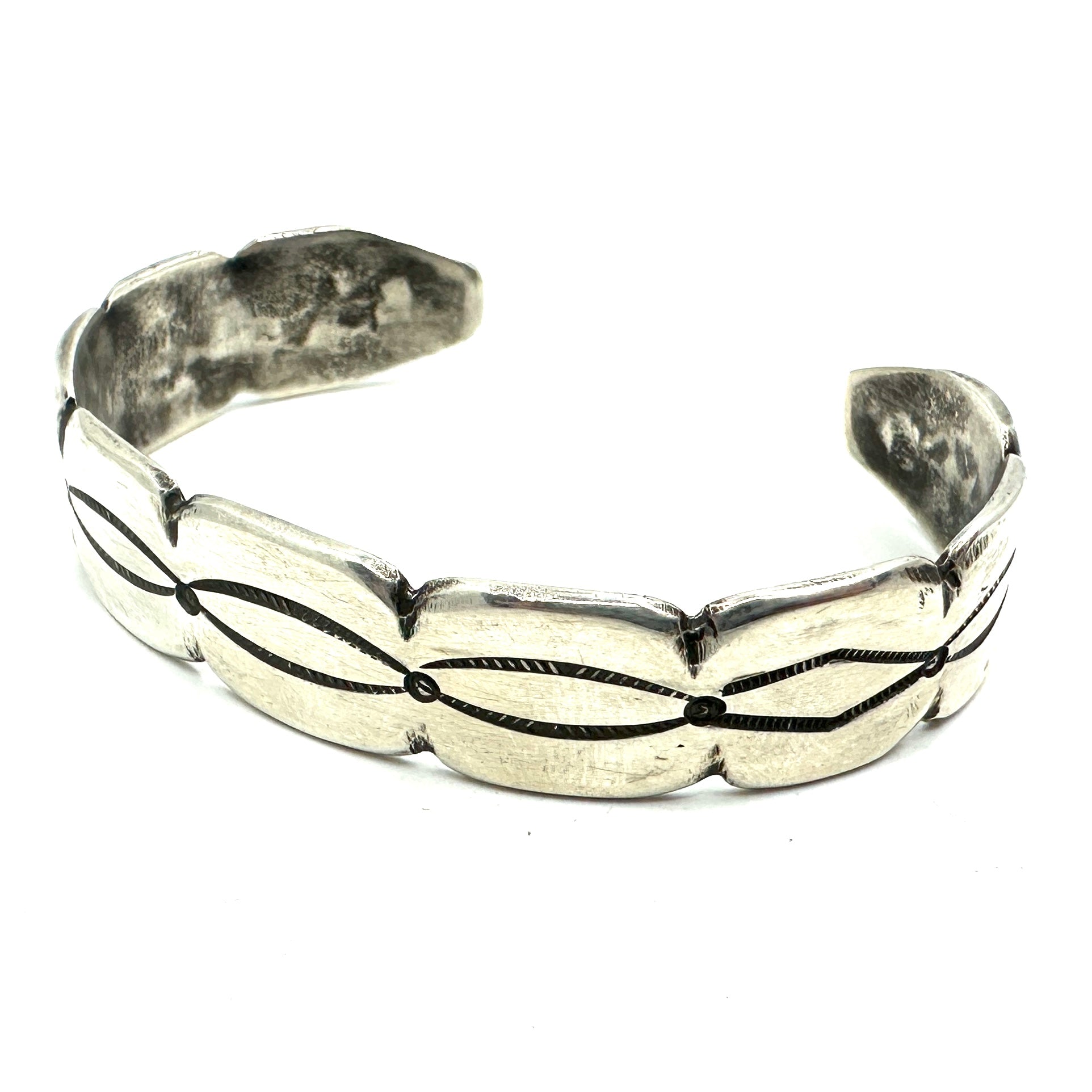 Kaiden Conde Coin Silver Snake Bracelet