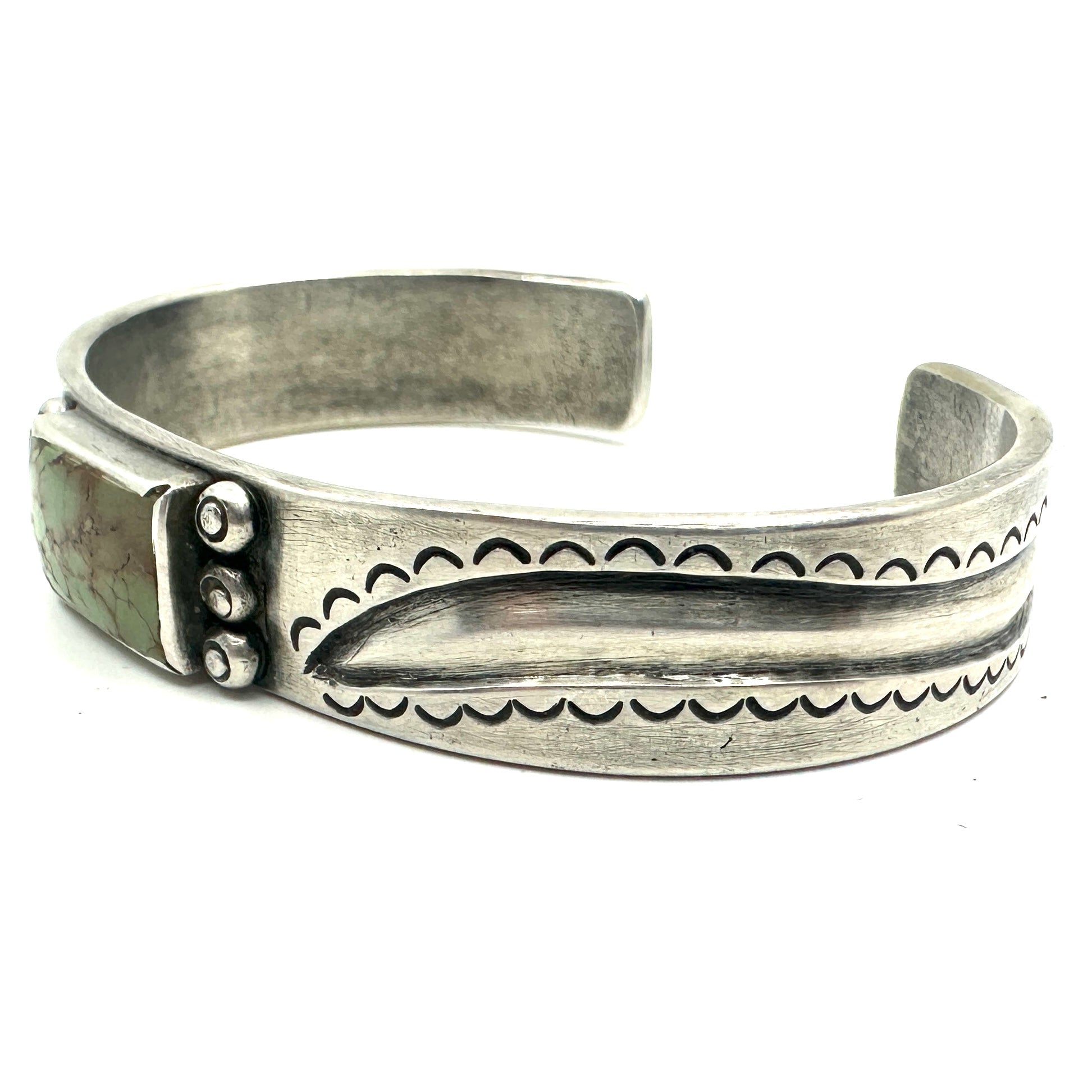 Joe O'Neill Small Cuff with Royston Turquoise