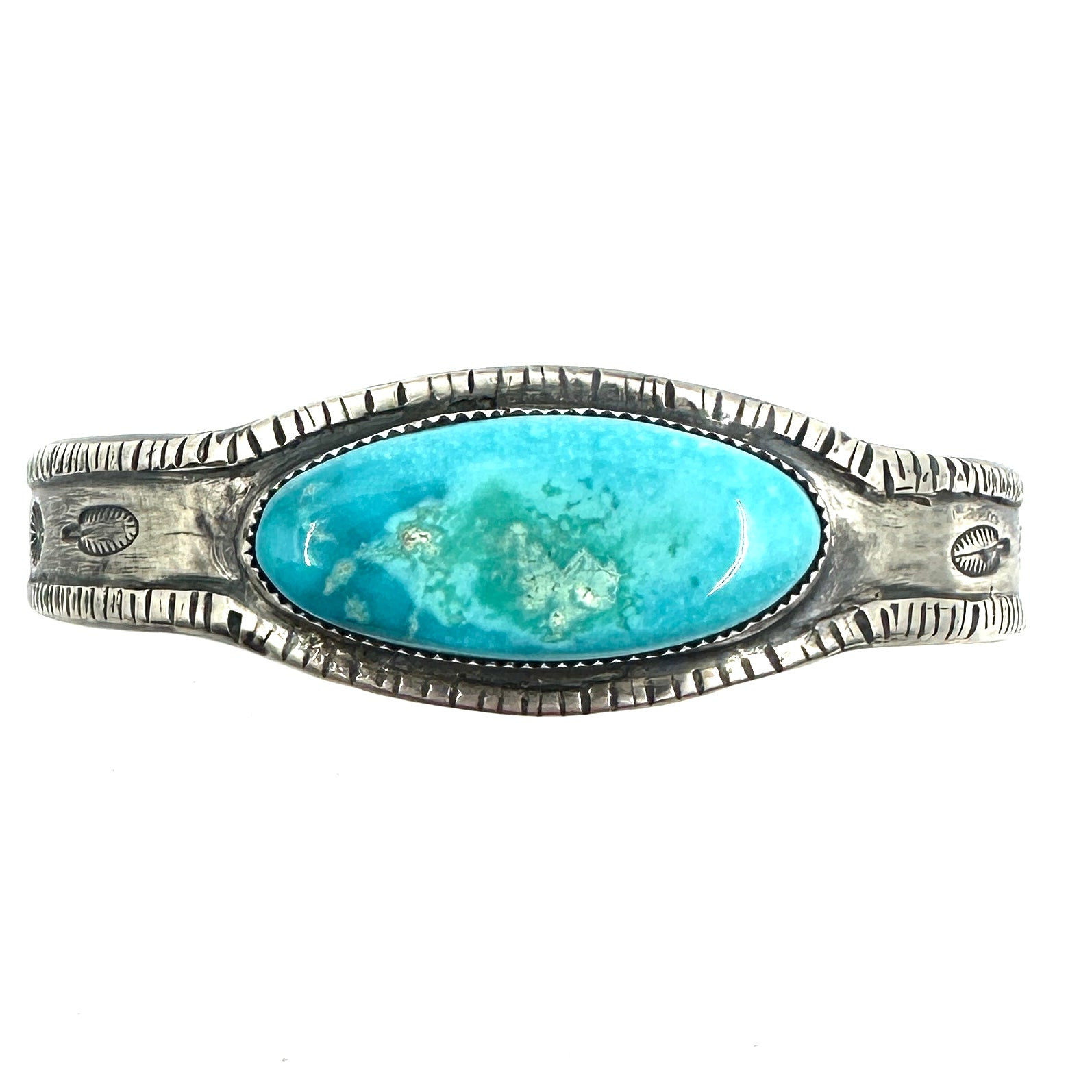 Rio Coin Silver Bracelet with Large Fox Cab