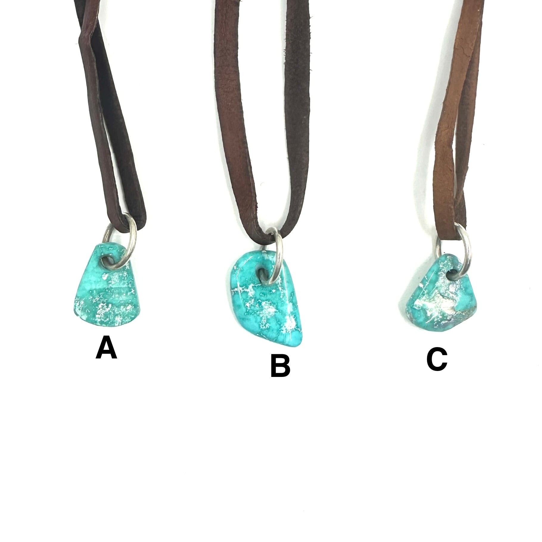 Small Turquoise Tab Necklace