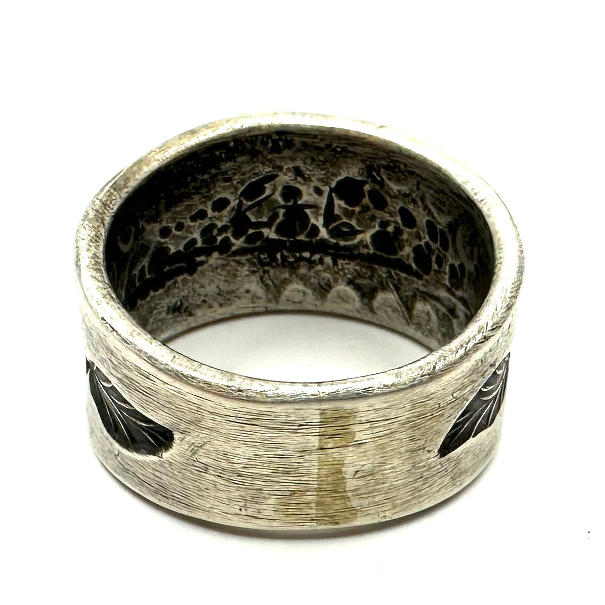 Silver Repoussé Ring by Joe O'Neill (Falcon Trading Company)