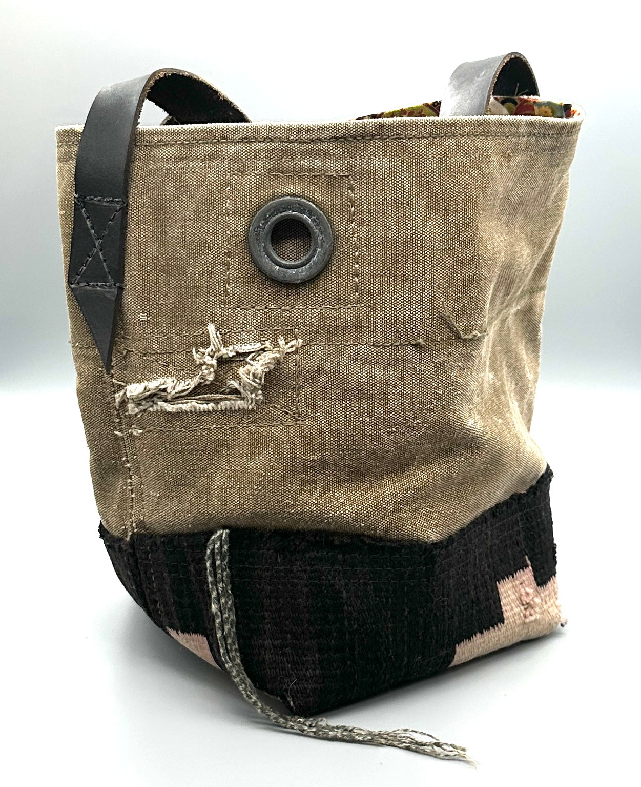 Bucket Style Handbag by Pam Robbins