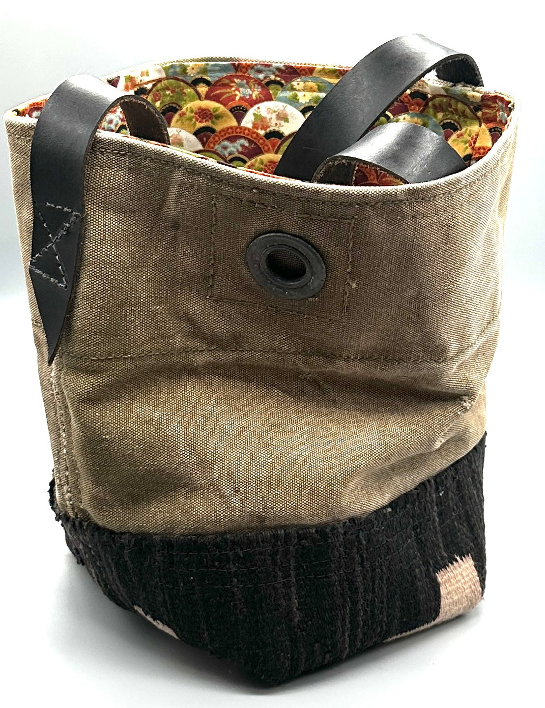 Bucket Style Handbag by Pam Robbins
