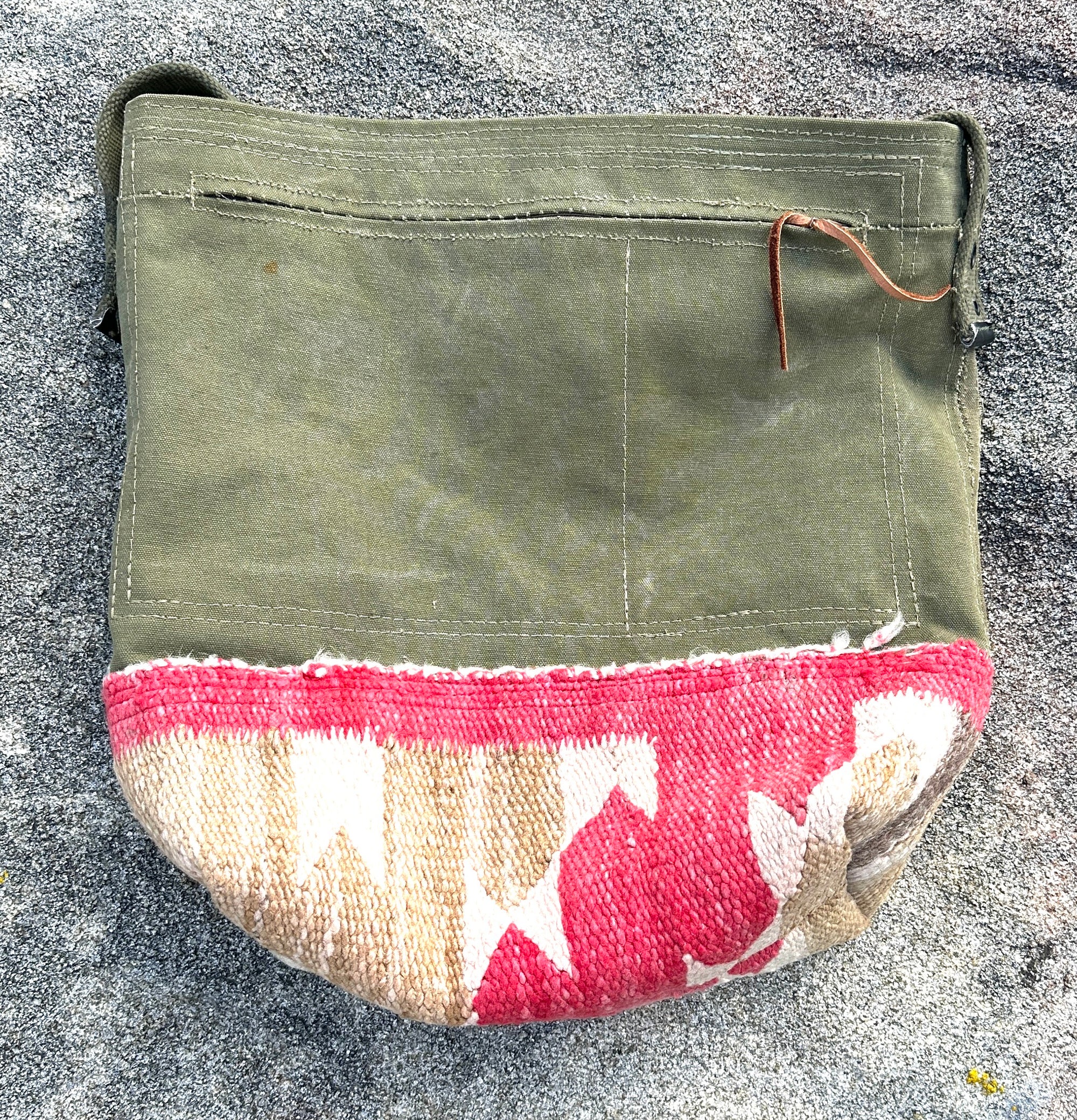 Pam Robbins Rug and Duffle Purse
