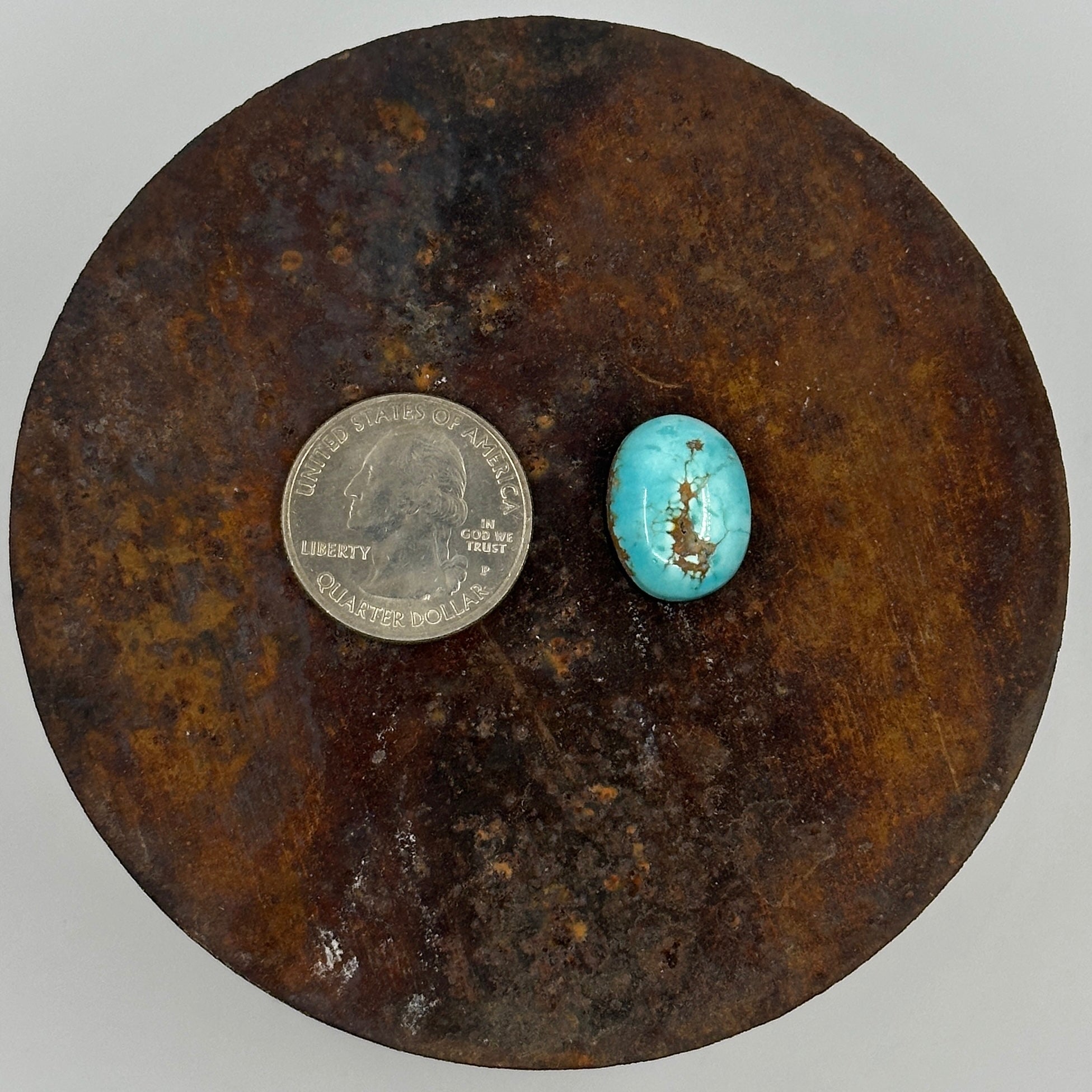 Poquito Ridge Turquoise Cab Lot 57