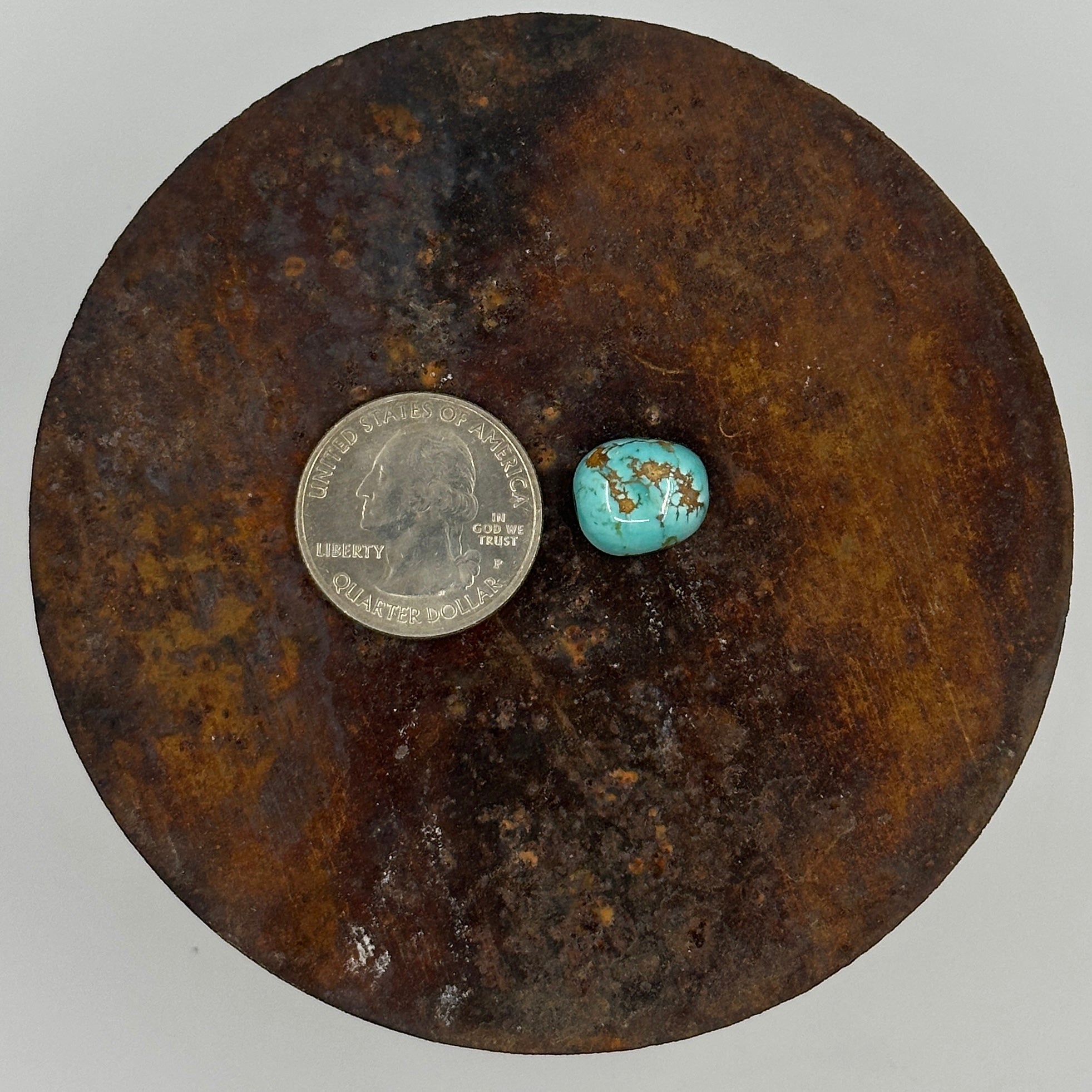 Poquito Ridge Turquoise Cab Lot 58