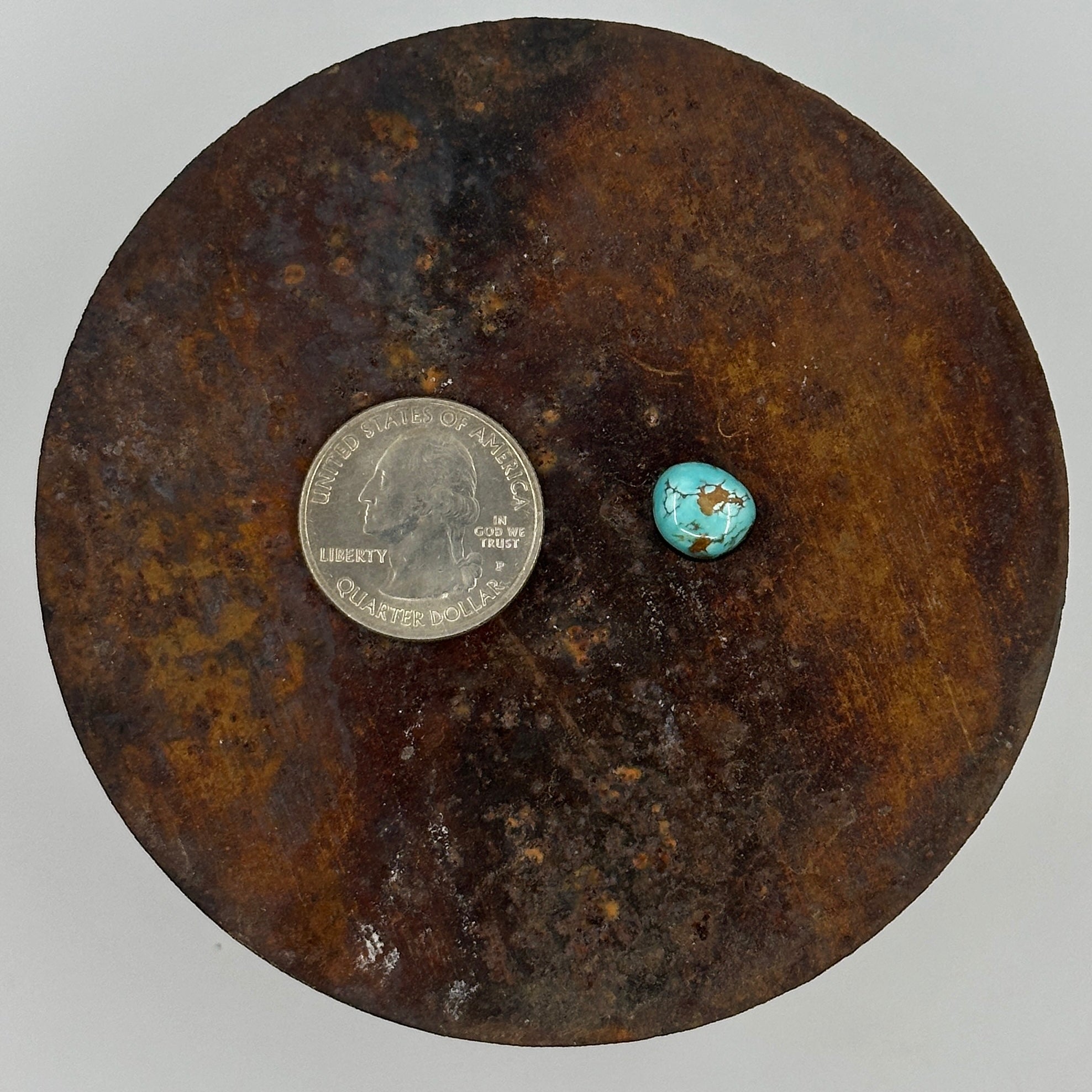 Poquito Ridge Turquoise Cab Lot 59
