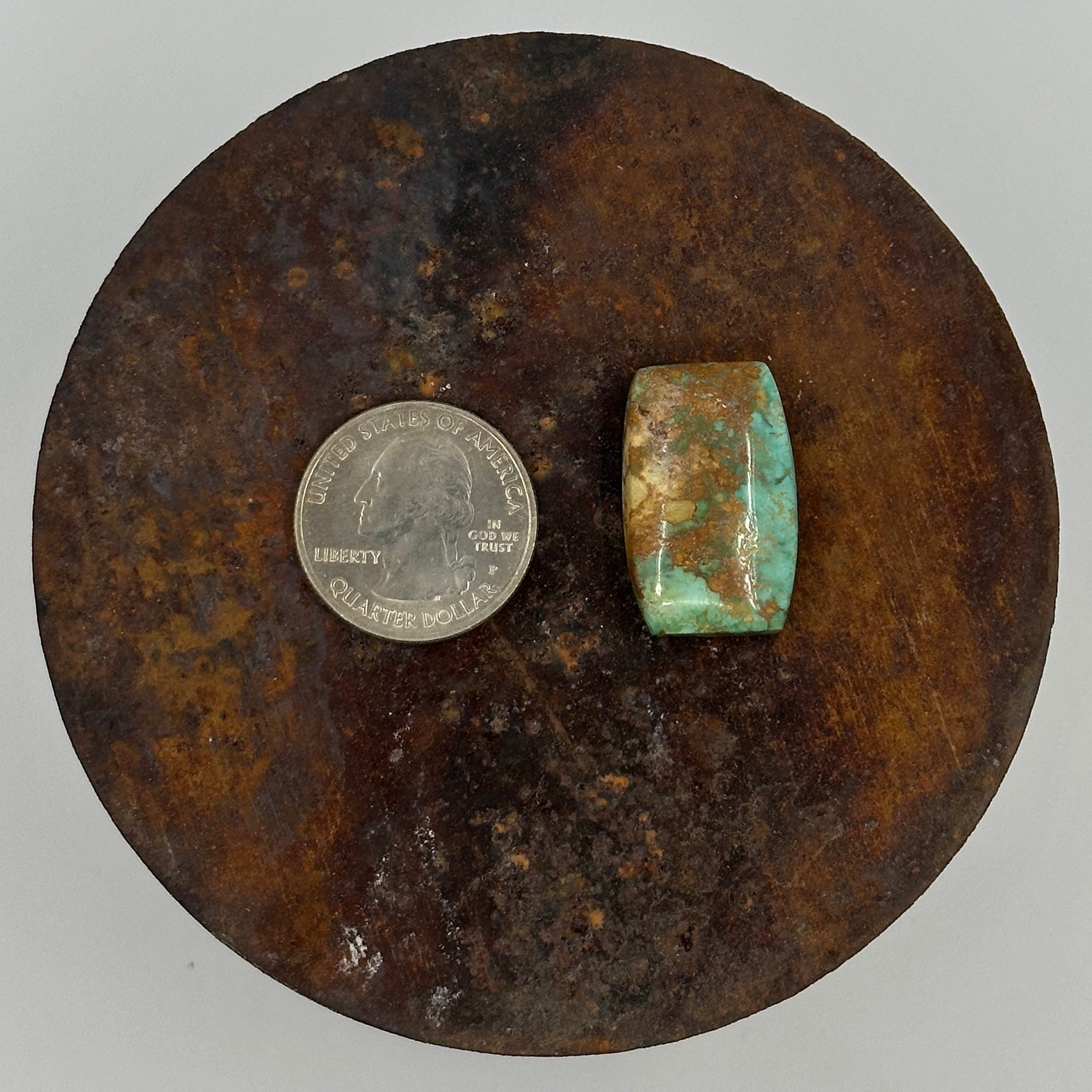Poquito Ridge Turquoise Cab Lot 62