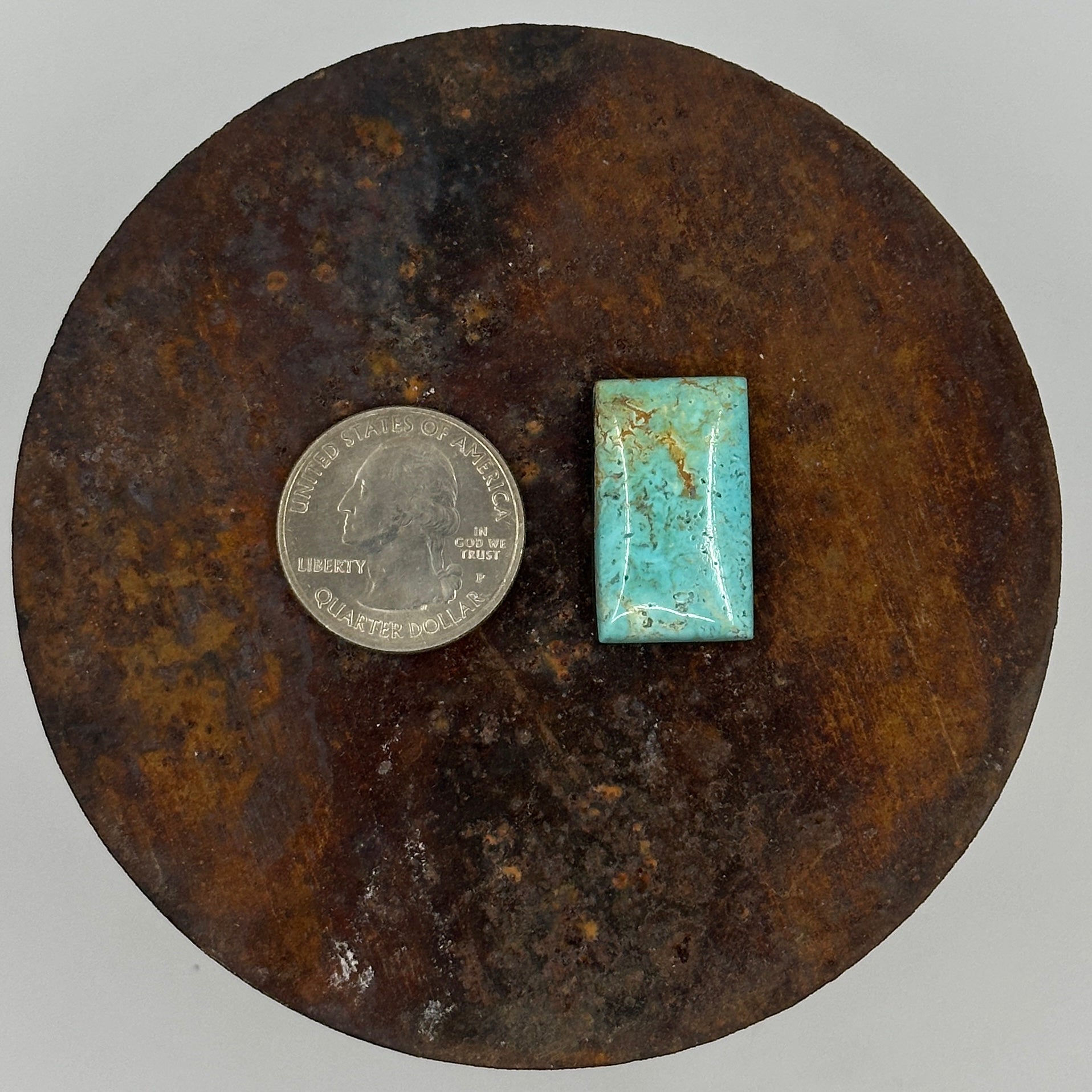 Poquito Ridge Turquoise Cab Lot 63