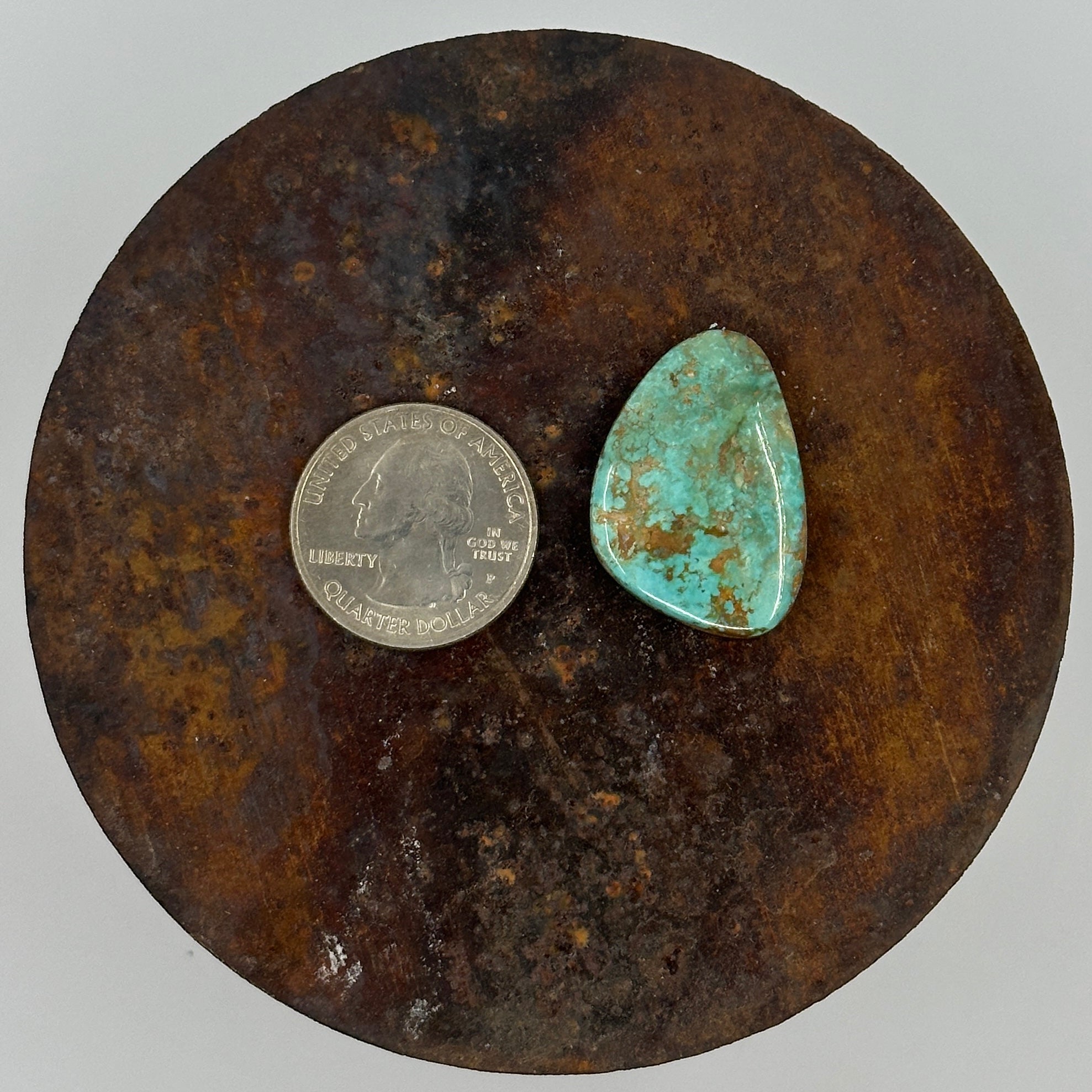 Poquito Ridge Turquoise Cab Lot 64