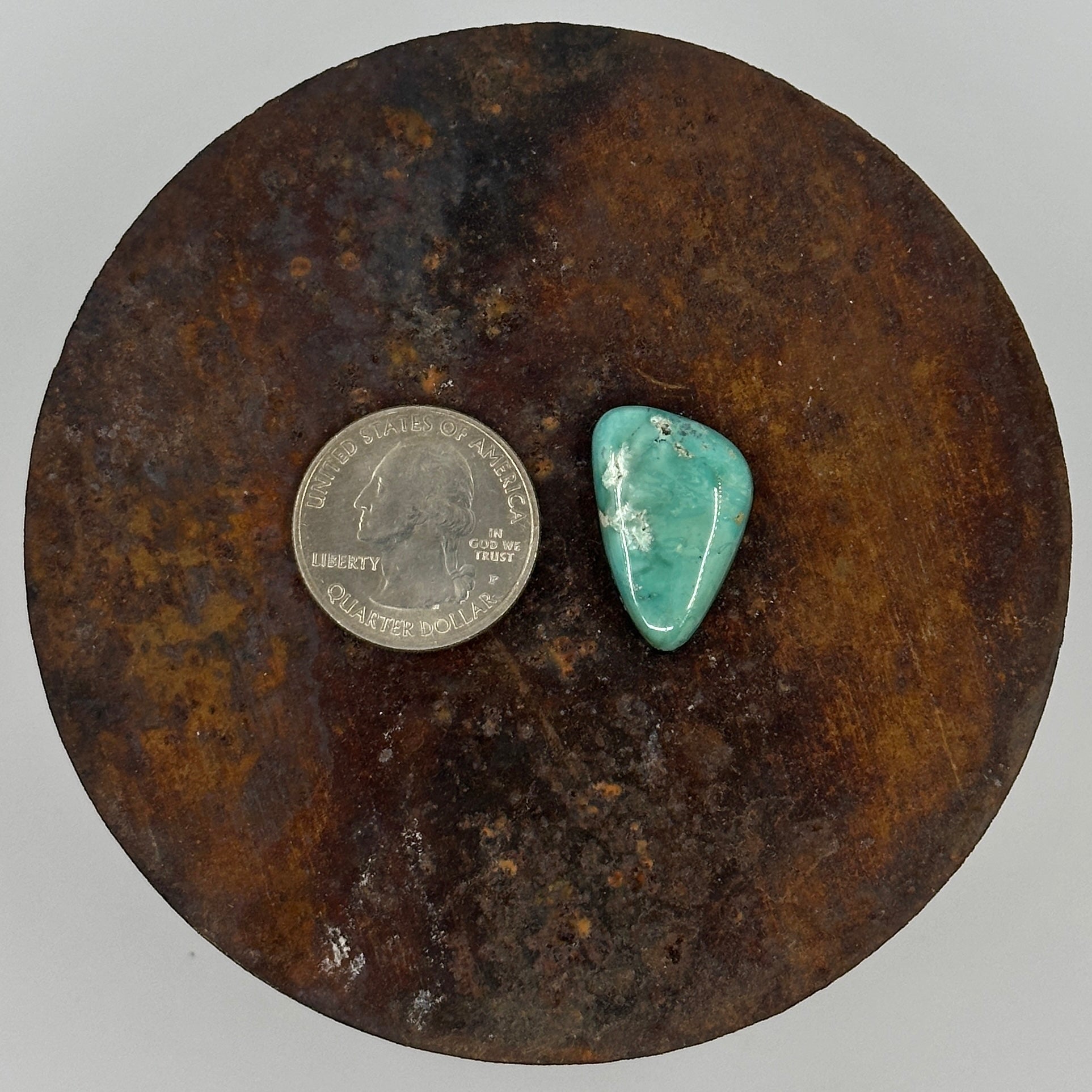 Poquito Ridge Turquoise Cab Lot 67