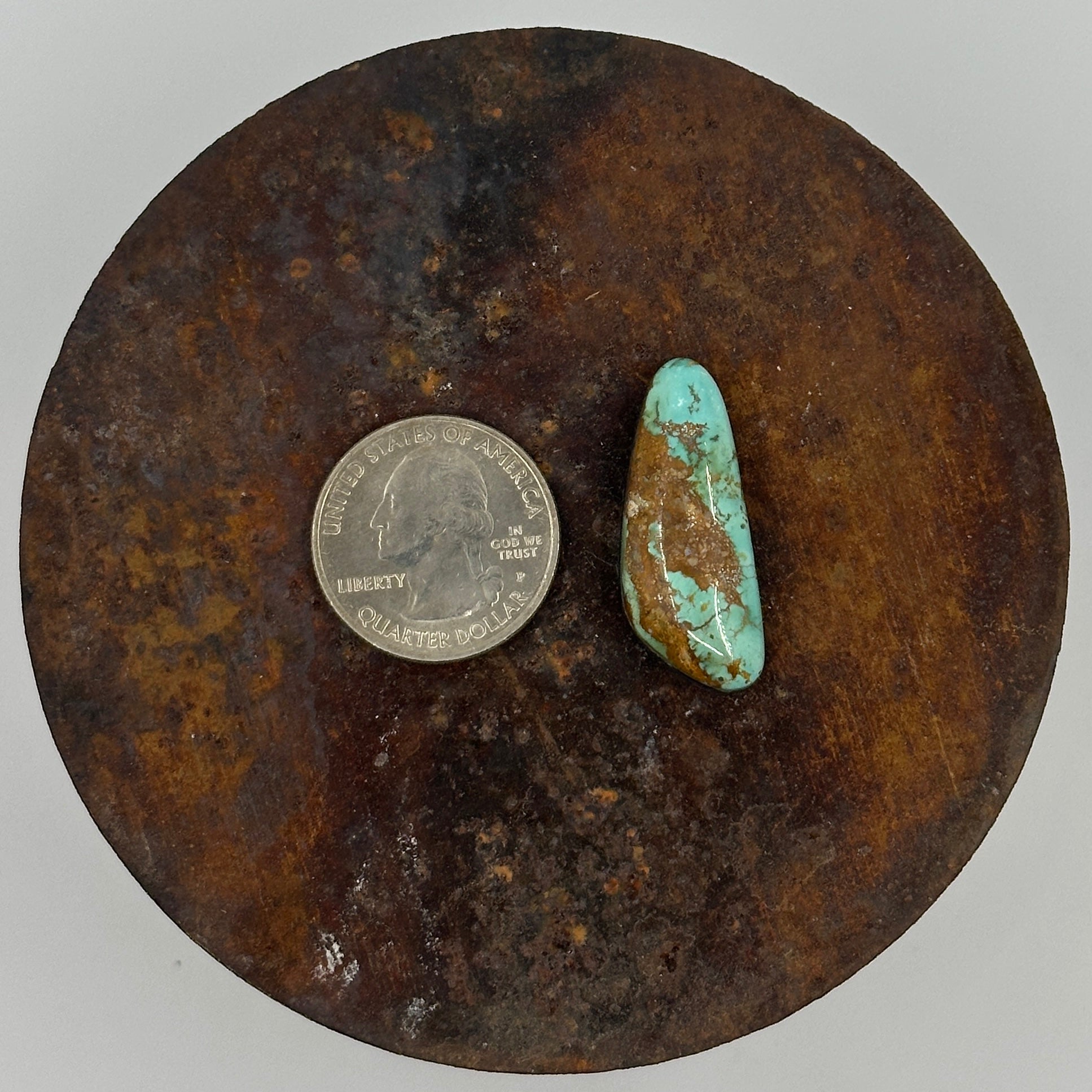 Poquito Ridge Turquoise Cab Lot 69