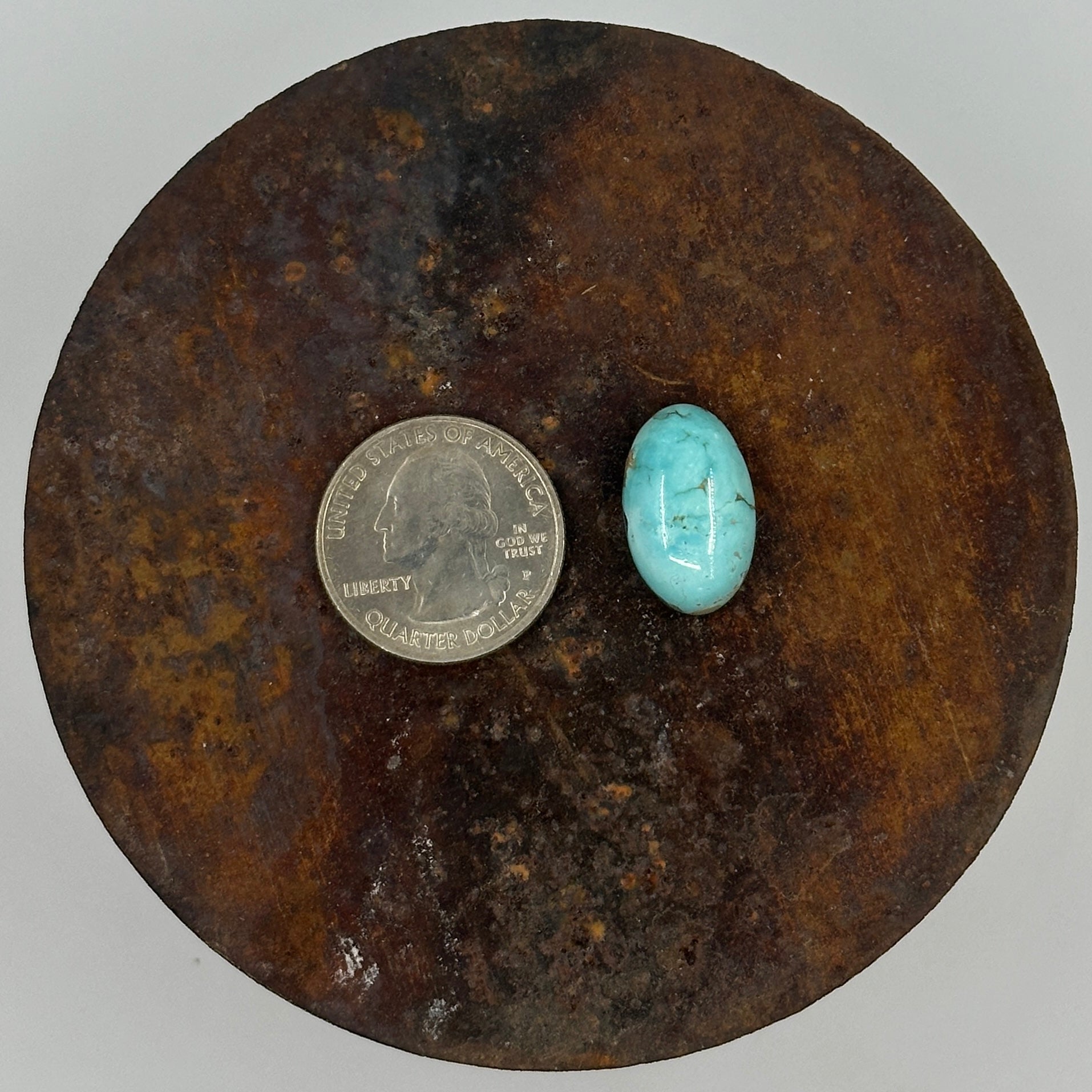 Poquito Ridge Turquoise Cab Lot 70