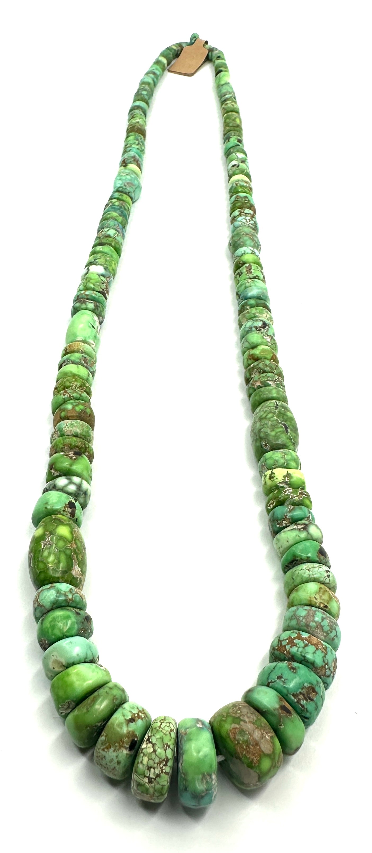 Michael Grant Carico Lake Turquoise Rondelle Bead Necklace
