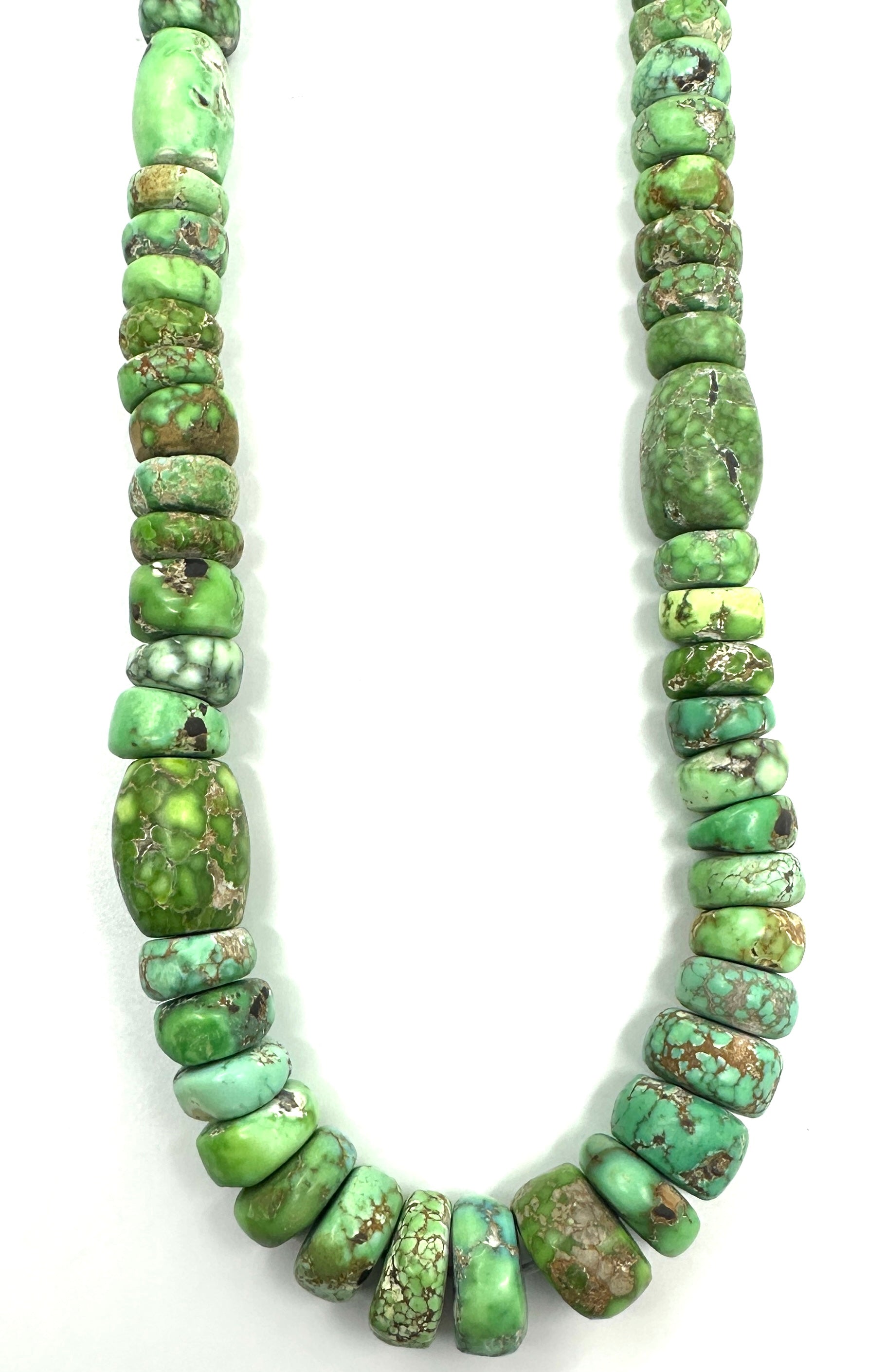 Michael Grant Carico Lake Turquoise Rondelle Bead Necklace
