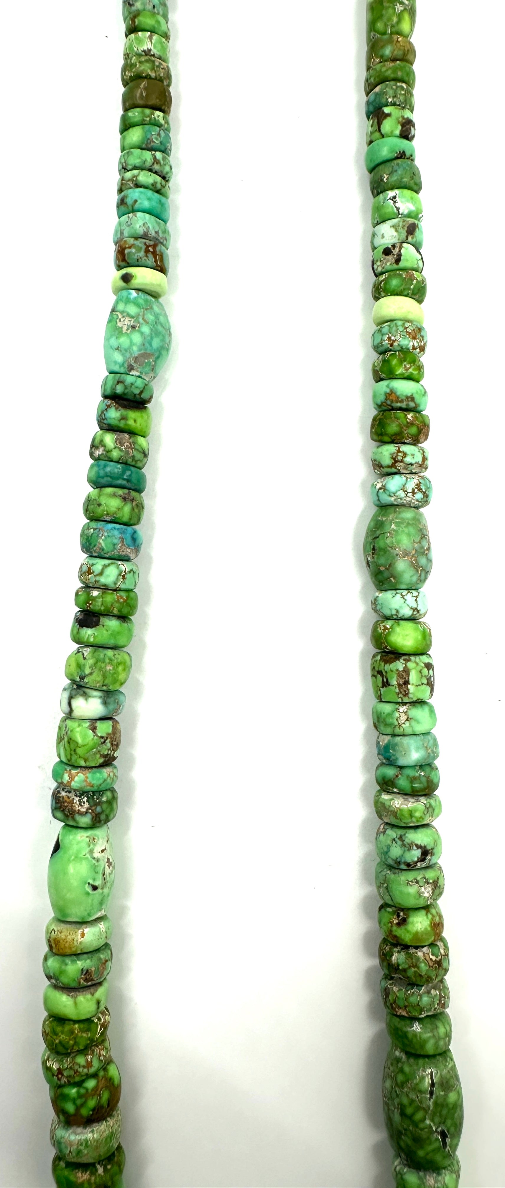 Michael Grant Carico Lake Turquoise Rondelle Bead Necklace