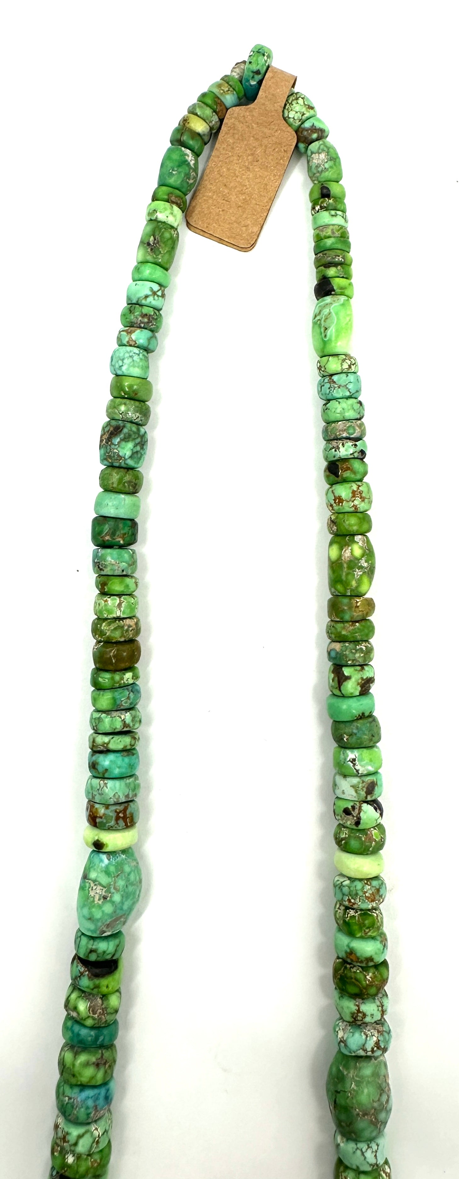 Michael Grant Carico Lake Turquoise Rondelle Bead Necklace